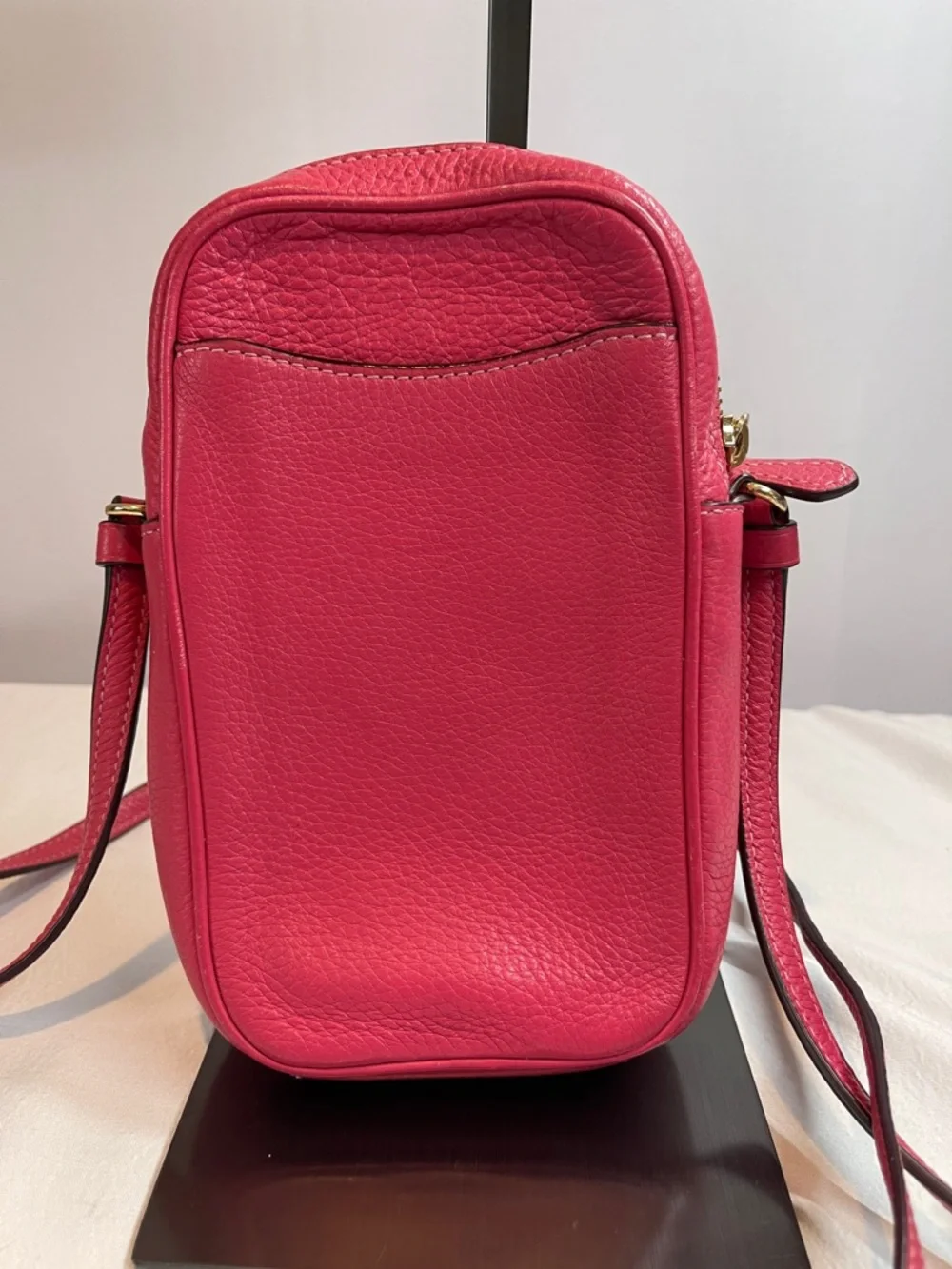 Coach M3023-C0736 North/South Zip Crossbody Leather Pink - Picture 4 of 10